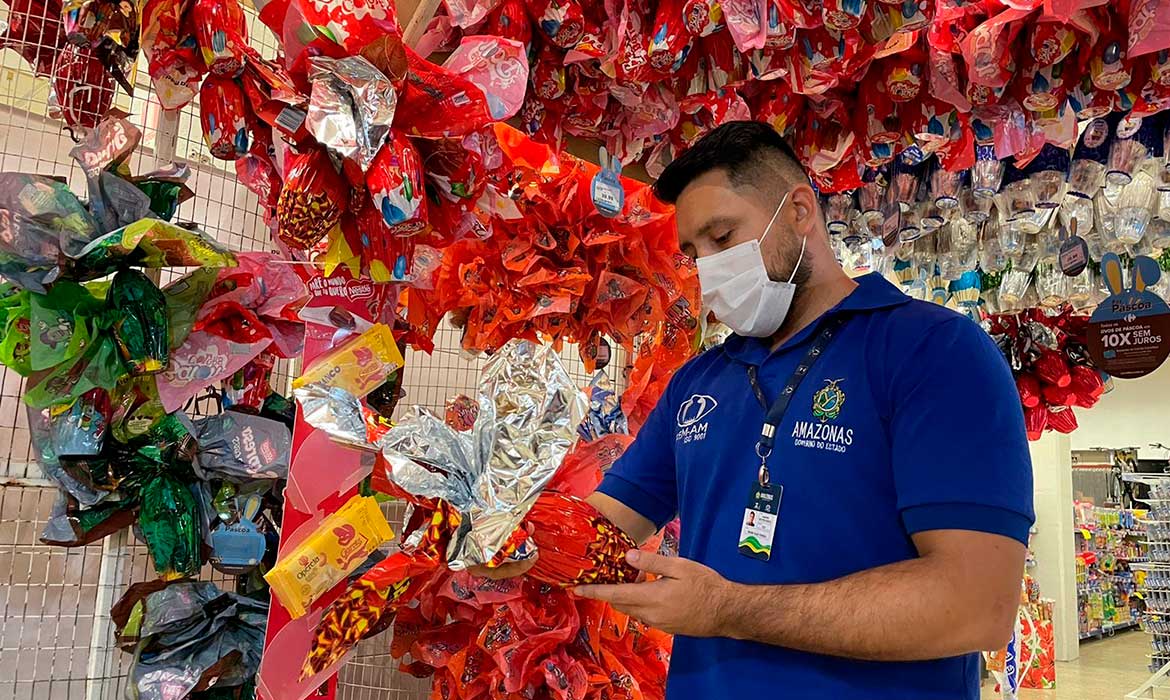 Ipem-AM orienta consumidores para a compra segura de ovos de Páscoa