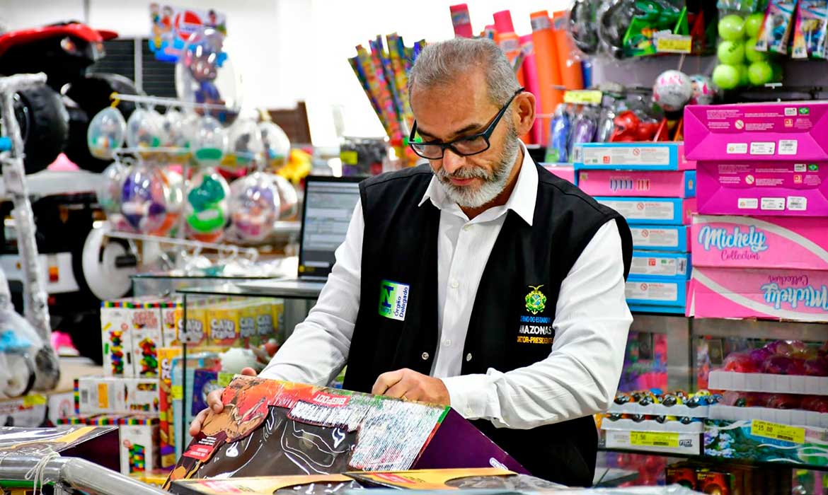 Ipem-AM verifica mais de 10 mil produtos infantis